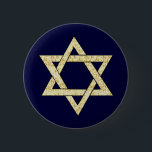 Matzoh Star of David 6 Cm Round Badge<br><div class="desc"></div>