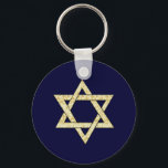 Matzoh Star of David Key Ring<br><div class="desc">Passover matzoh Star of David for the Jewish holidays is adorable for the pesach seder and a fun jewish greeting card,  home decor,  baby apparel or t-shirt for the family.</div>