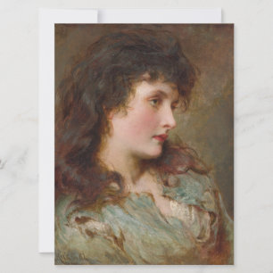 Maud (Elegant Female Portrait) Card