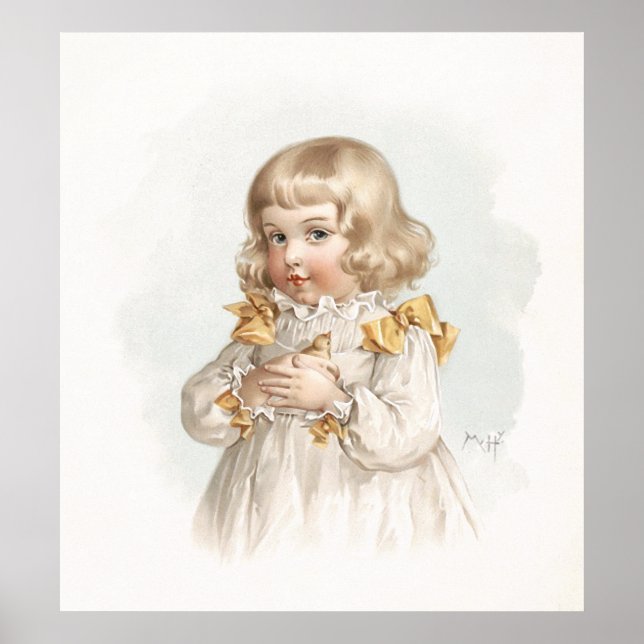 Maud Humphrey's Spring Girl Poster (Front)