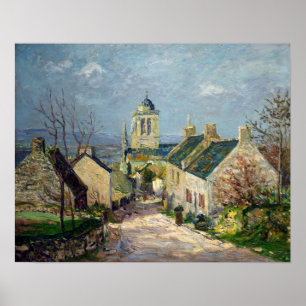 Maufra - La Rue Descendante A Locronan Poster