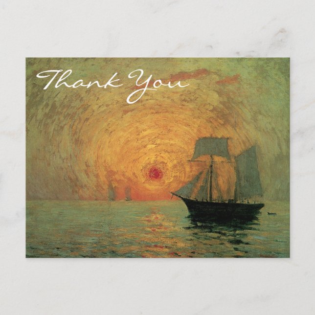 Maufra's Red Sun Postcard (Front)