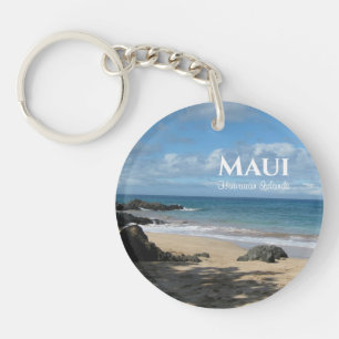 Maui Beach Keychain