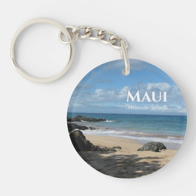 Maui Beach Keychain (Front)