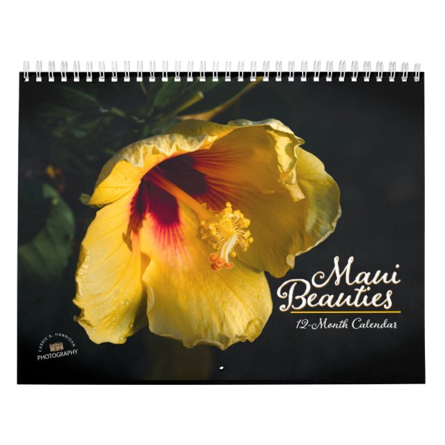Maui Beauties Calendar (Cover)