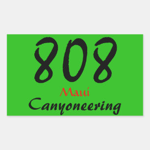 Maui Canyoneering sticker