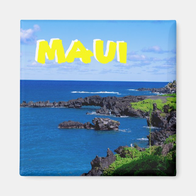 Maui Coastline - Hawaii Magnet (Front)