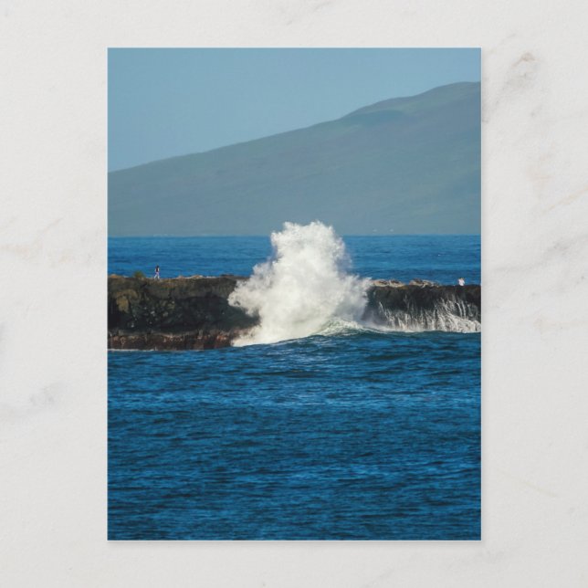 Maui Hawaii Beach 2014 Postcard (Front)