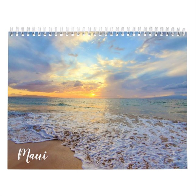 Maui Hawaii Calendar (Cover)