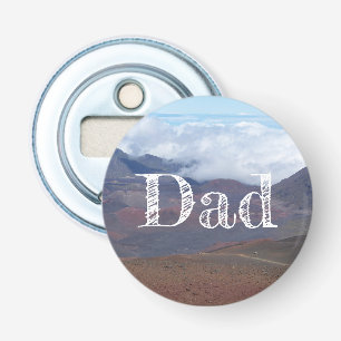 Maui Hawaii Haleaka Volcano Dad Bottle Opener
