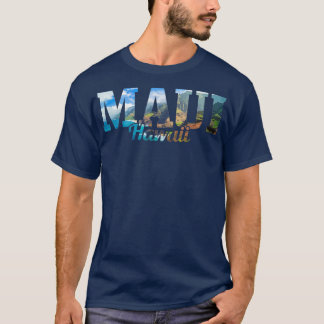 Maui Hawaii Hawaiian Islands Surf Surfing Surfer T-Shirt