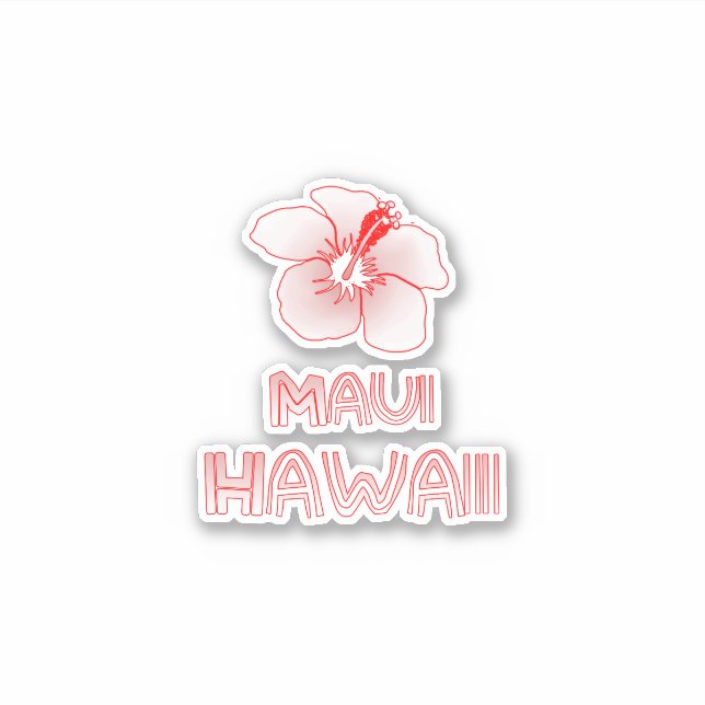 Maui Hawaii Hibiscus Flower (Front)