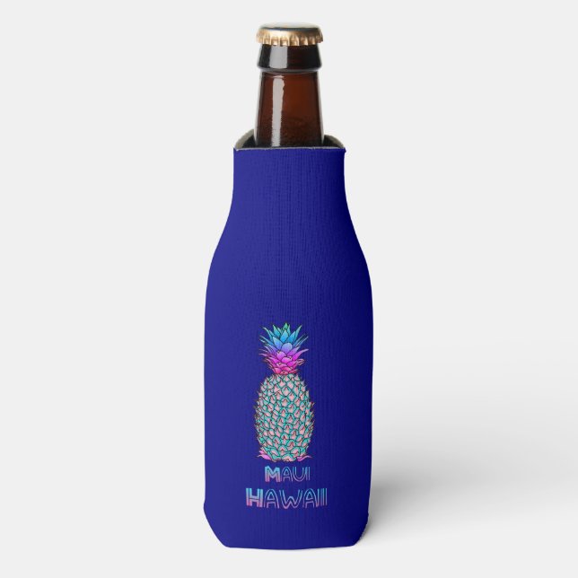 Maui Hawaii Pineapple Bottle Cooler (Bottle Front)