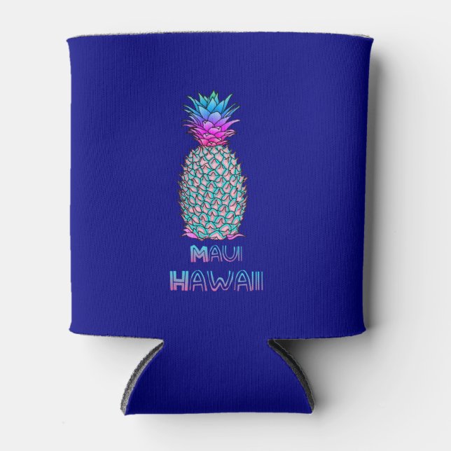 Maui Hawaii Pineapple Can Cooler (Front)