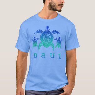 Maui Hawaii Sea Turtles Hawaiian Scuba Diving Souv T-Shirt