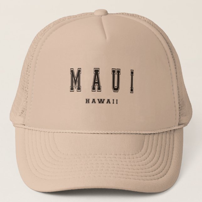Maui Hawaii Trucker Hat (Front)