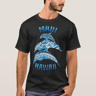 Maui Hawaii Vacation Tribal Dolphins T-Shirt