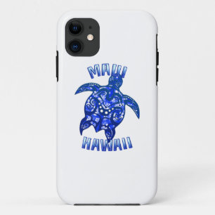 Maui Hawaii Vacation Tribal Turtle Case-Mate iPhone Case