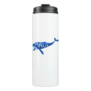 Maui Hawaii Whale Thermal Tumbler