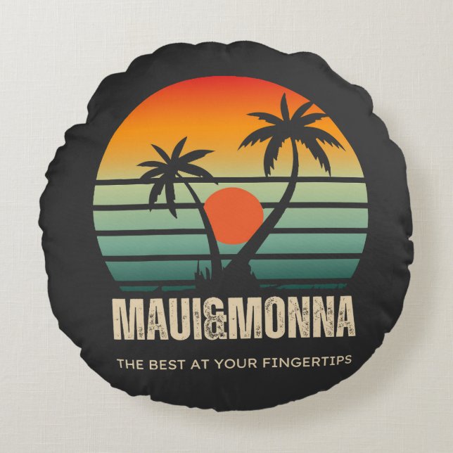 MAUI&MONNA ROUND CUSHION (Front)