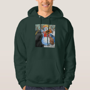 Maui Snowman Holiday Hoodie