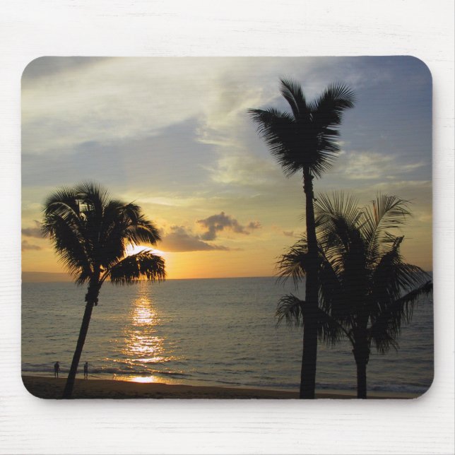 Maui Sunset 2 Mouse Pad (Front)