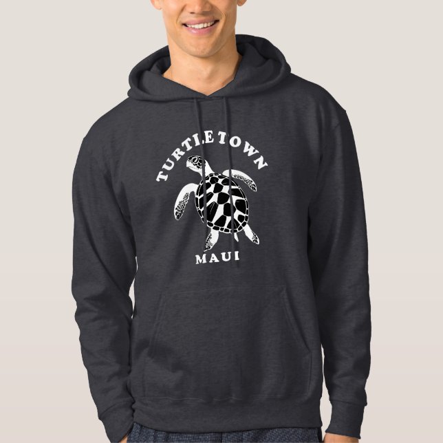 Maui Turtle Town Hoodie (Front)