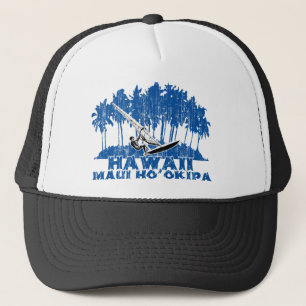 Maui windsurf trucker hat
