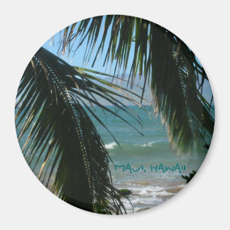 Maui's Tropical Beauty Magnet