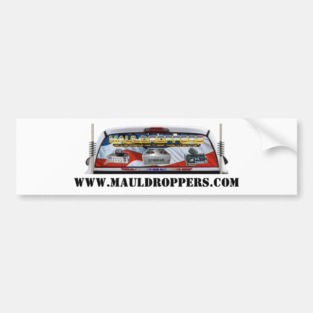 Mauldroppers Bumper Sticker (Front)