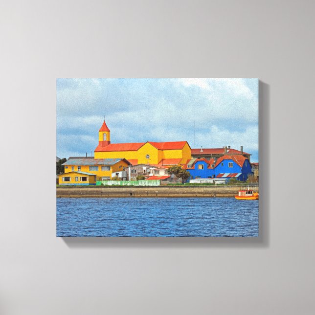 Maullin, Chile Canvas Print (Front)