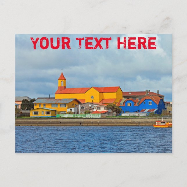 Maullin, Chile customizable Postcard (Front)