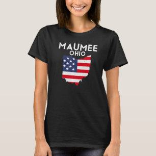 Maumee Ohio USA State America Travel Ohioan T-Shirt