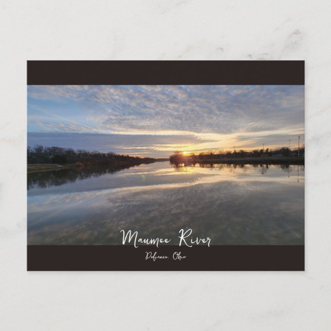 Maumee River Postcard (Front)