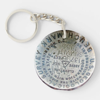 Mauna Kea Benchmark Key Ring