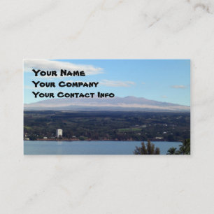 Mauna Kea Business Card Template
