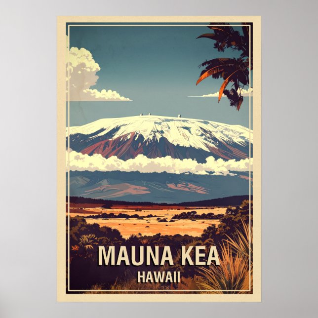 Mauna Kea Hawaii V02 Poster (Front)