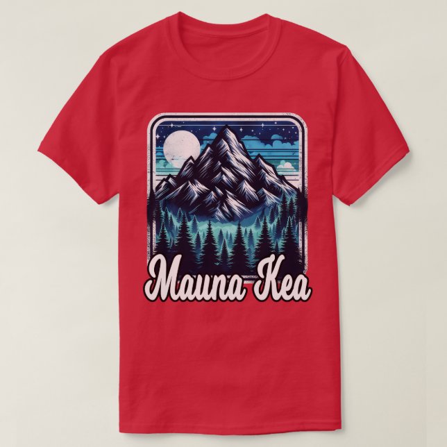 Mauna Kea Hiking Lover TShirt (Design Front)