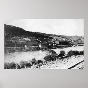 Maupin, Oregon and Deschutes River View Poster