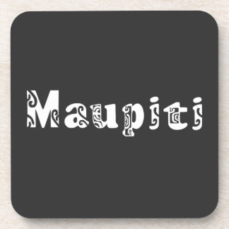 MAUPITI (white) Coaster