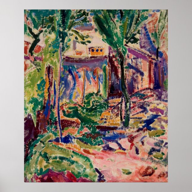 Maurer's Landscape with House Poster (Front)