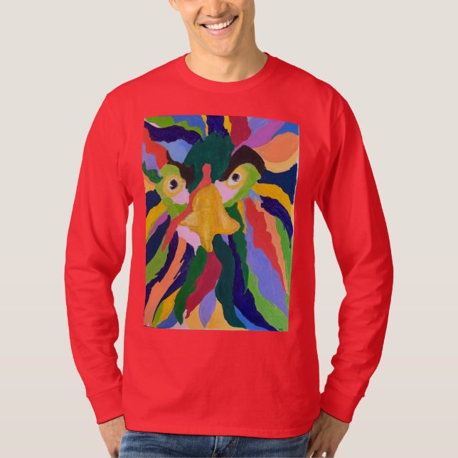 Maurice Green on Red T-Shirt (Front)