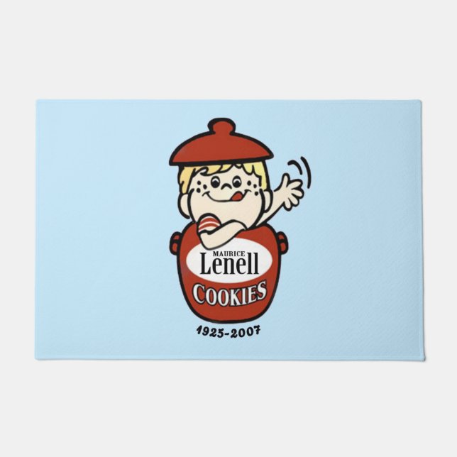 Maurice Lenell Cookies, Chicago, IL Doormat (Front)