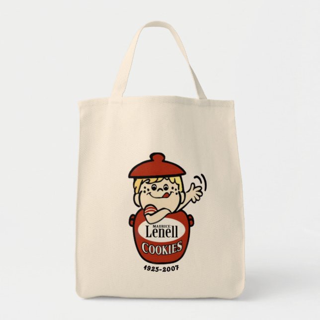 Maurice Lenell Cookies, Chicago-Norridge, IL Tote Bag (Front)