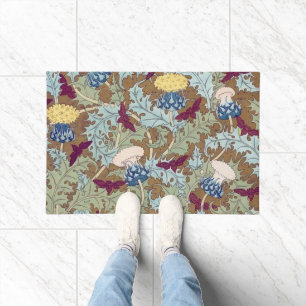Maurice Pillard Verneuil Exotic flowers pattern Doormat