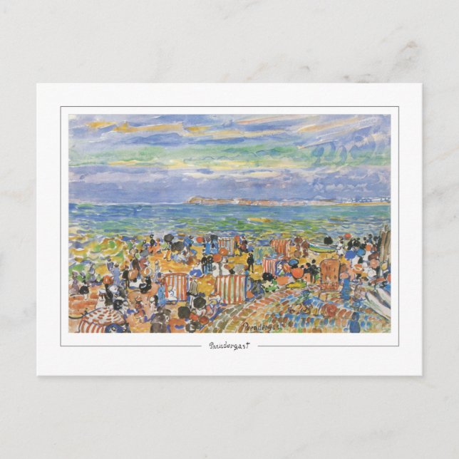 Maurice Prendergast #160 - Fine Art Postcard (Front)