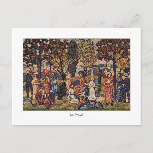 Maurice Prendergast #16 - Fine Art Postcard (Front)