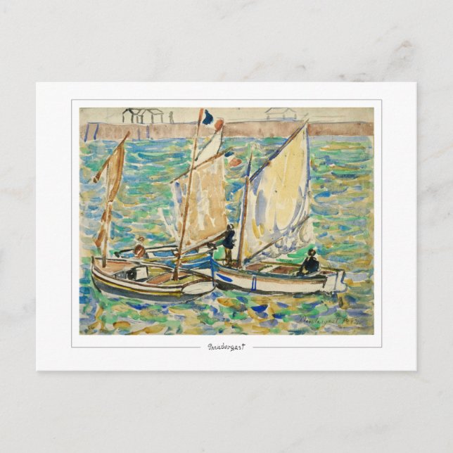Maurice Prendergast #20 - Fine Art Postcard (Front)