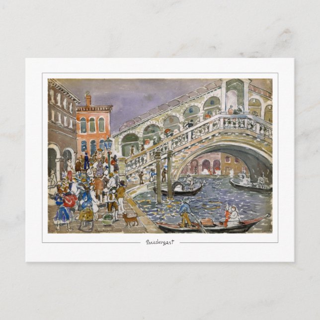 Maurice Prendergast #470 - Fine Art Postcard (Front)