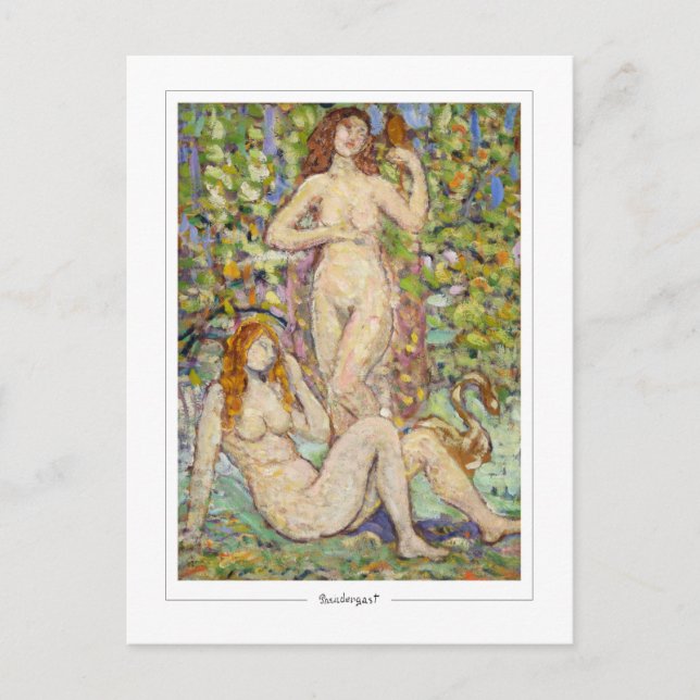 Maurice Prendergast #580 - Fine Art Postcard (Front)